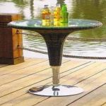 Wood Bar Table Delhi India