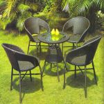 Rattan Cafe Chair Delhi India