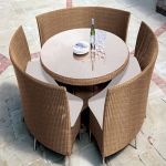 Rattan Cafe Chair Delhi India