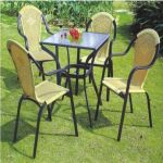 Rattan Hotel Table Delhi India