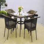 Rattan Hotel Table Delhi India