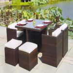 Rattan Hotel Table Delhi India