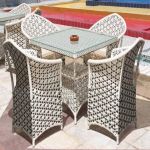 Rattan Hotel Table Delhi India